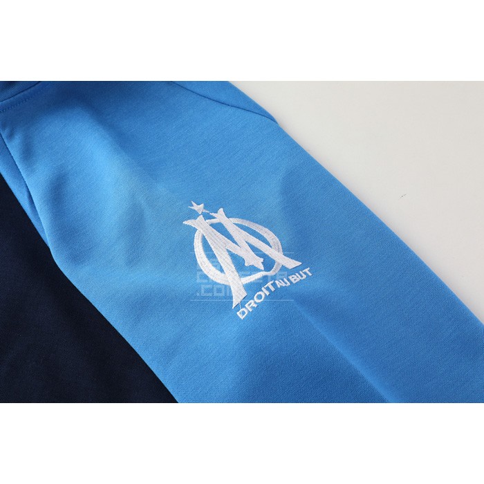 Chandal con Capucha del Olympique Marsella 20-21 Azul - Haga un click en la imagen para cerrar